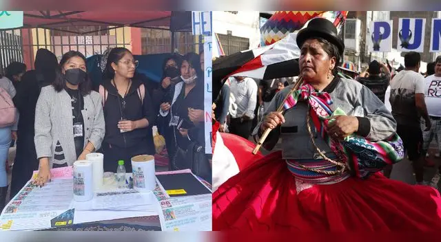 Colectivos piden la renuncia de Dina Boluarte a través de actividades artísticas.