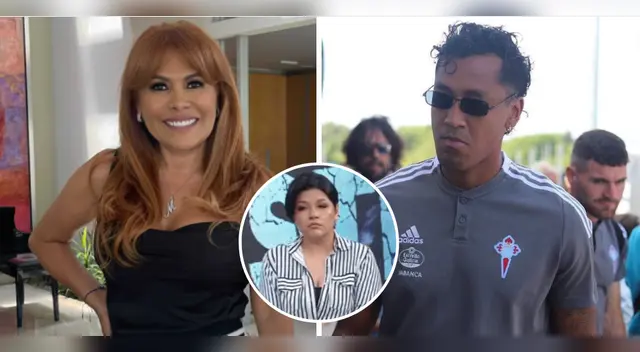 Magaly aplaude que Renato Tapia firmará a su hijo.