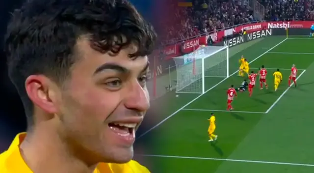 Pedri pone el 1-0 para el Barcelona ante Girona. Pedri pone el 1-0 para el Barcelona ante Girona.