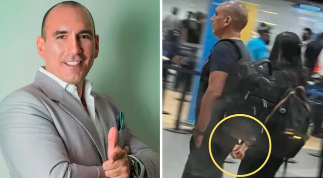 Rafael Fernández es captado por las ratujas de Samuel Suárez junto a su pareja.