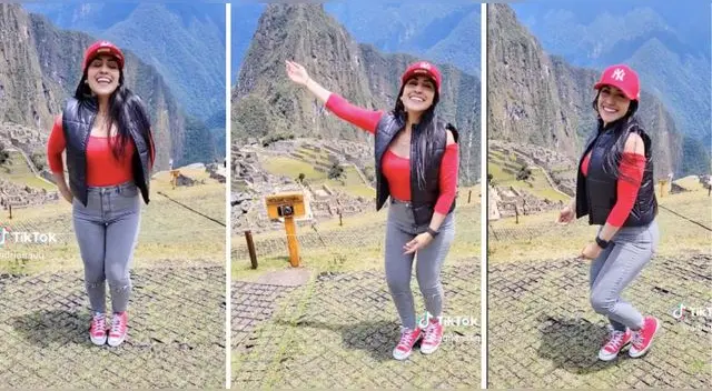 Joven bailó huayno y cautivó las redes sociales.