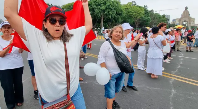 Marcha por la Paz tuvo poca acogida en Jesús María.