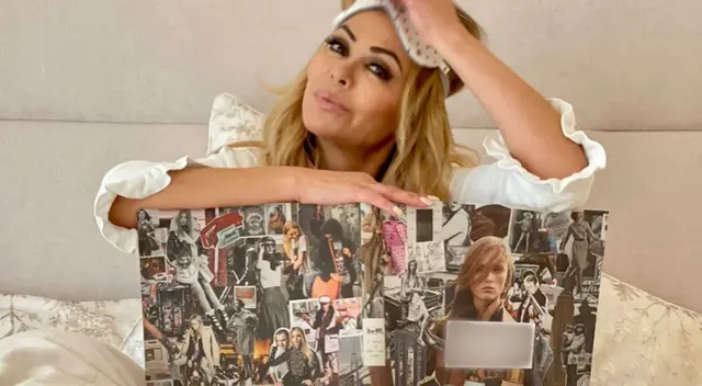 Gisela Valcárcel aprovecha sus días para tomar clases virtuales. Gisela Valcárcel aprovecha sus días para tomar clases virtuales.