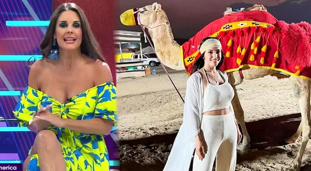 Rebeca Escribens se muestra asombrada de la nueva pareja de Rosángela Espinoza. Rebeca Escribens se muestra asombrada de la nueva pareja de Rosángela Espinoza.