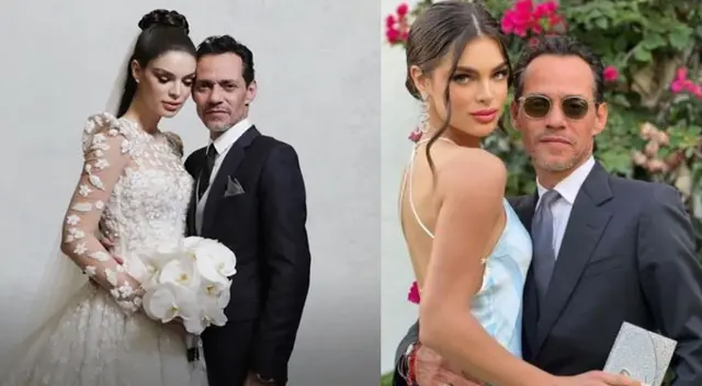 Se difunden las exclusivas fotos de la boda de Marc Anthony y Nadia Ferreira.