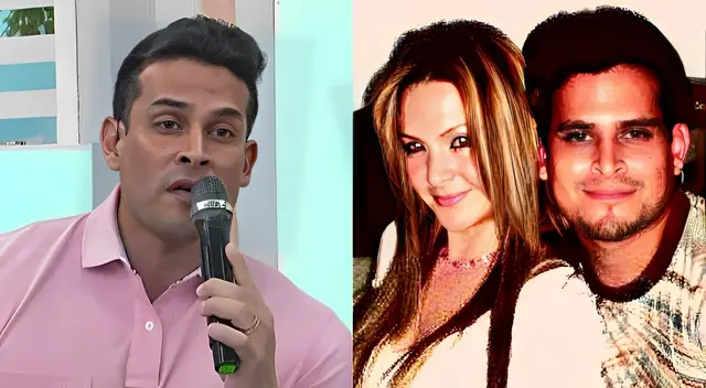 Christian Domínguez no esperó que le preguntaran si llegó a un acuerdo económico con Tania Ríos.