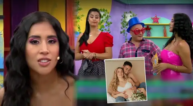 Melissa Paredes habría estado haciendo 'romponcito' para el bebé de Ale Venturo y 'Gato' Cuba