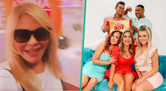 Gisela Valcárcel y el detrás de cámara de la nueva temporada de "América hoy".