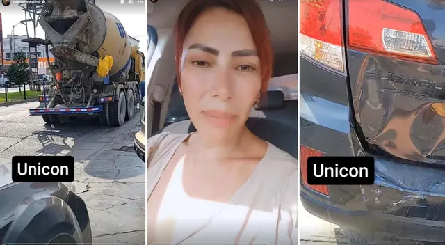 Milena Zárate sufre choque en Benavides.