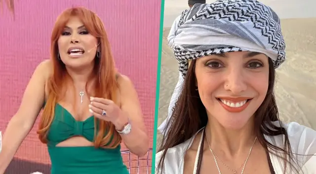 Magaly Medina expone al jeque de Rosángela Espinoza.