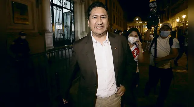 El Poder Judicial decidirá si ordena prisión preventiva contra Vladimir Cerrón