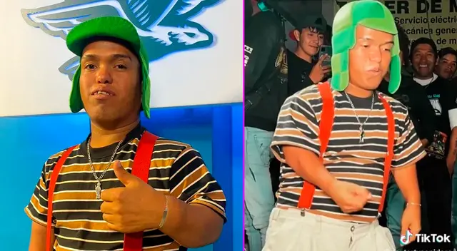 Medio metro ha causado sensación en redes sociales con sus pasos de baile.