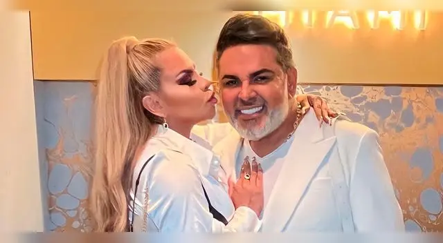 Josetty Hurtado y su papa Andrés Hurtado son muy unidos.