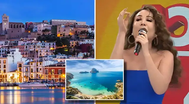 En América Hoy invitaron a un conocido chef que tiene un restaurante en el cotizado balneario de Ibiza, y Brunella Horna no dudó en evidenciar a Janet Barboza.