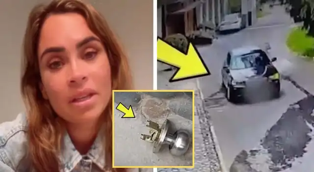 Se revelan imágenes inéditas del robo que sufrió Ethel Pozo.