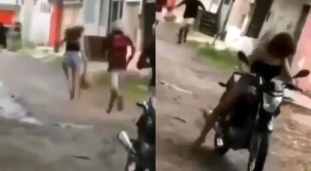 La joven no puso resistencia al momento del robo.