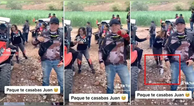 El inesperado final es viral en las redes sociales. El inesperado final es viral en las redes sociales.
