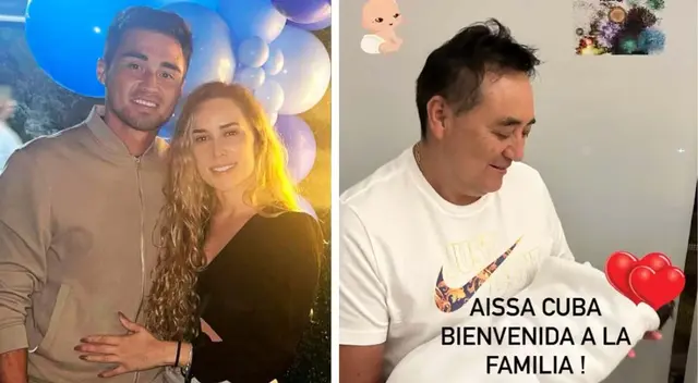 Jorge Cuba posa feliz con su nieta, fruto de la relación entre Rodrigo Cuba y Ale Venturo. Jorge Cuba posa feliz con su nieta, fruto de la relación entre Rodrigo Cuba y Ale Venturo.