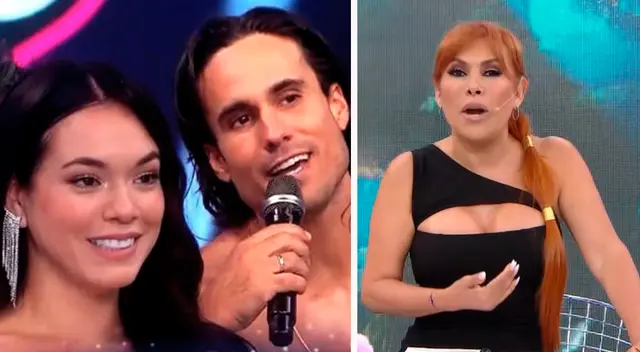 Magaly Medina comenta enfrentamiento de la expareja.