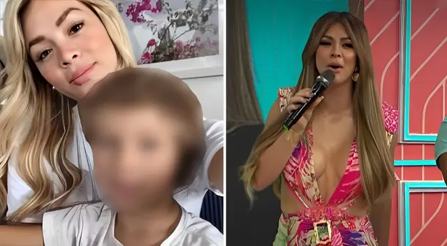 Sheyla Rojas hizo curiosa admisión en vivo sobre su pequeño.
