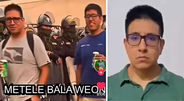 Marcha de Lima. El hombre logró ser identificado. Marcha de Lima. El hombre logró ser identificado.