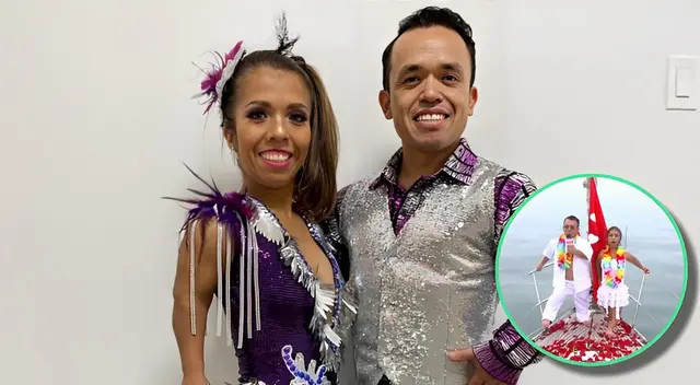 En América Hoy, Chikiplum quiso dejar atrás los problemas con su pareja Chikipluna, Kathy Prado, y saltó de un yate al agua. Las conductoras quedaron en shock al ver su trabajado cuerpo.