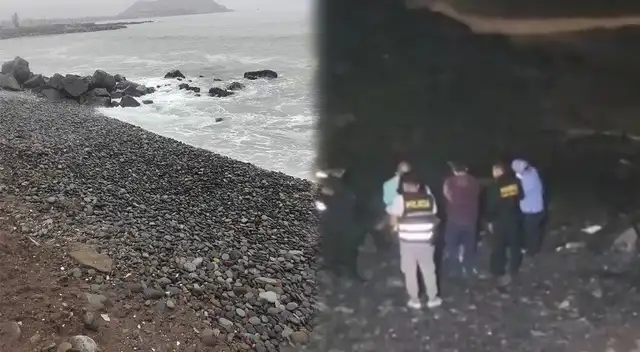 Cadáver de hombre quedó varado en playa Los Delfines de Miraflores. Cadáver de hombre quedó varado en playa Los Delfines de Miraflores.