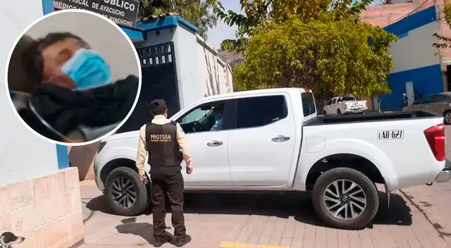 El agente policial de Ayacucho terminó siendo detenido por el feminicidio que cometió contra su esposa y atentar contra la vida de su hija..