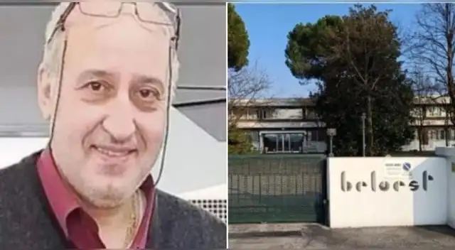 Michele Barco, de 59 años, fue a celebrar su último día de trabajo para jubilarse tras tres décadas.