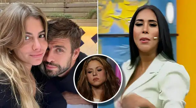 Melissa Paredes se fue con todo al mandar mensaje a la parejita.