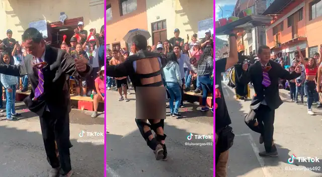 El señor no dejó nada la imaginación y se hizo viral en TikTok.