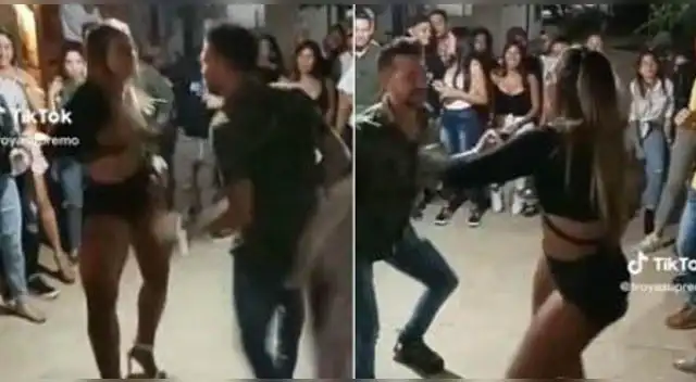 La escena es viral en internet.