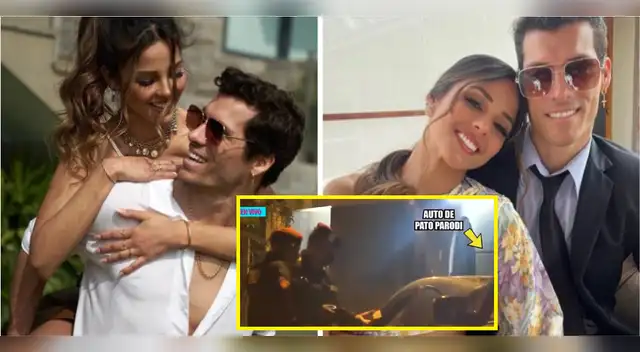 Pato y Luciana fueron intervenidos por la policía.