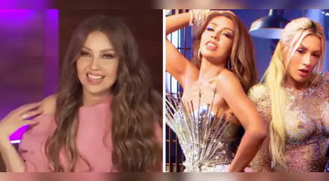 Thalía habló sobre Leslie Shaw. Thalía habló sobre Leslie Shaw.