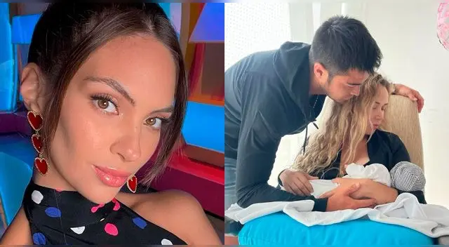 Natalie Vértiz contó detalles de cómo ve Rodrigo Cuba tras tener en sus brazos a su segunda hija.