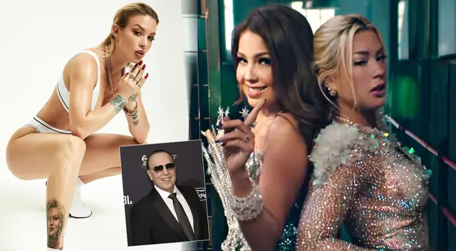 Leslie Shaw tras sacar nueva canción 'Piscis' y fuerte rumor de 'affaire' con multimillonario Tommy Mottola, esposo de Thalía.