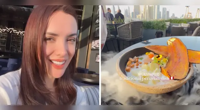 Rosángela Espinoza disfruta en Dudábi. Rosángela Espinoza disfruta en Dudábi.