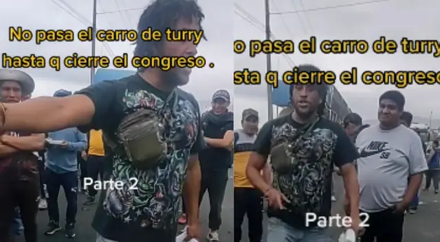 El turry puso el pecho por defender su derecho al libre tránsito. El turry puso el pecho por defender su derecho al libre tránsito.