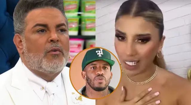 Yahaira Plasencia tuvo un divertido encuentro con Andrés Hurtado