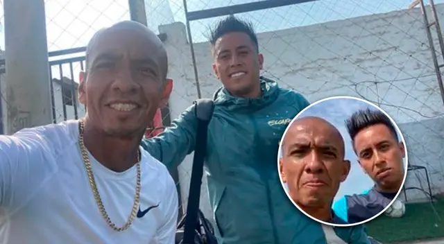 Christian Cueva marcó distancia del preparador físico José Neyra.