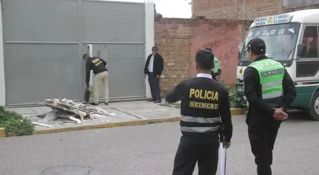 Robo a iglesia en Huancayo