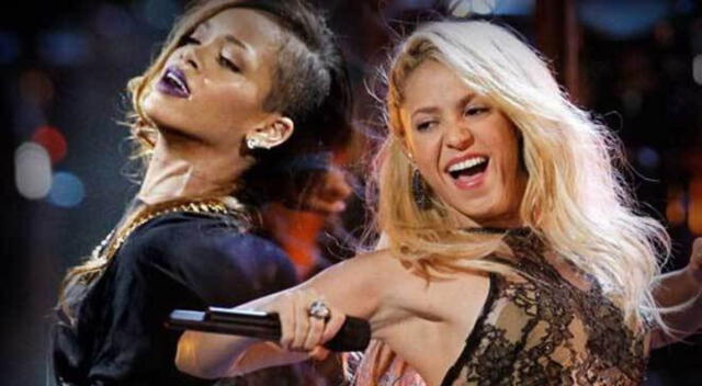  ¿Rihanna y Shakira podrían estar juntas en la Super Bowl 2023? Fuente: Difusión. 