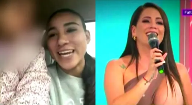 Melissa Klug recibe sorpresa de Samahara Lobatón y su nieta Xianna Melissa Klug recibe sorpresa de Samahara Lobatón y su nieta Xianna