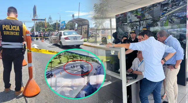 Municipalidad de San Miguel mostró videos de seguridad de crimen en San Miguel