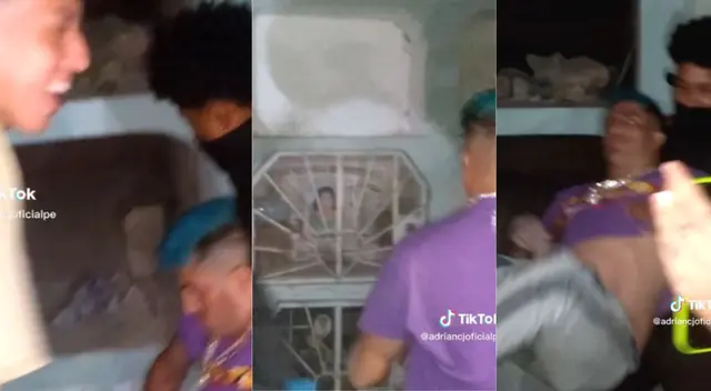 Despertó a tiempo sino acaba en el nicho.