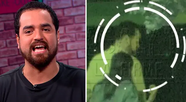 Franco Cabrera es captado por las cámaras de Magaly TV. Franco Cabrera es captado por las cámaras de Magaly TV.