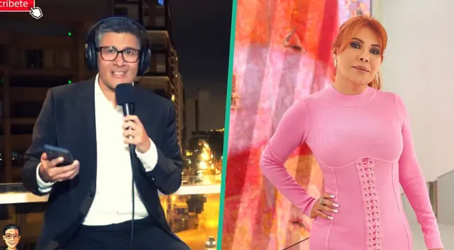 Erick Osores 'jala de las orejas' a Magaly Medina por su chamba en la televisión. Erick Osores 'jala de las orejas' a Magaly Medina por su chamba en la televisión.