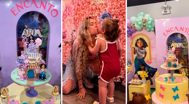 Ale Venturo celebró el cumple a su hija. Ale Venturo celebró el cumple a su hija.