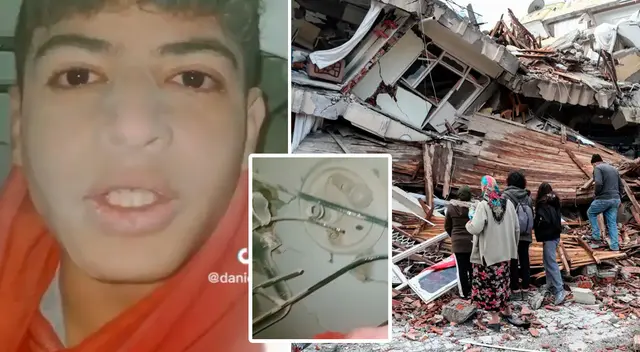 El joven clamó ayuda para él y los demás sipervivientes.