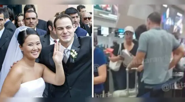 Keiko y Mark son captados juntos.